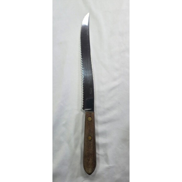 Vintage 11 Kitchen Knife Mixed Lot Washington Forge Master Carver Maxam Russell - Picture 9 of 16